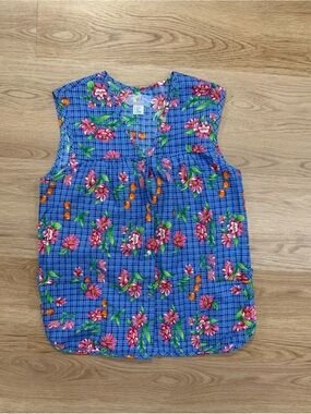 Moon Dance floral Smock Apron Size M